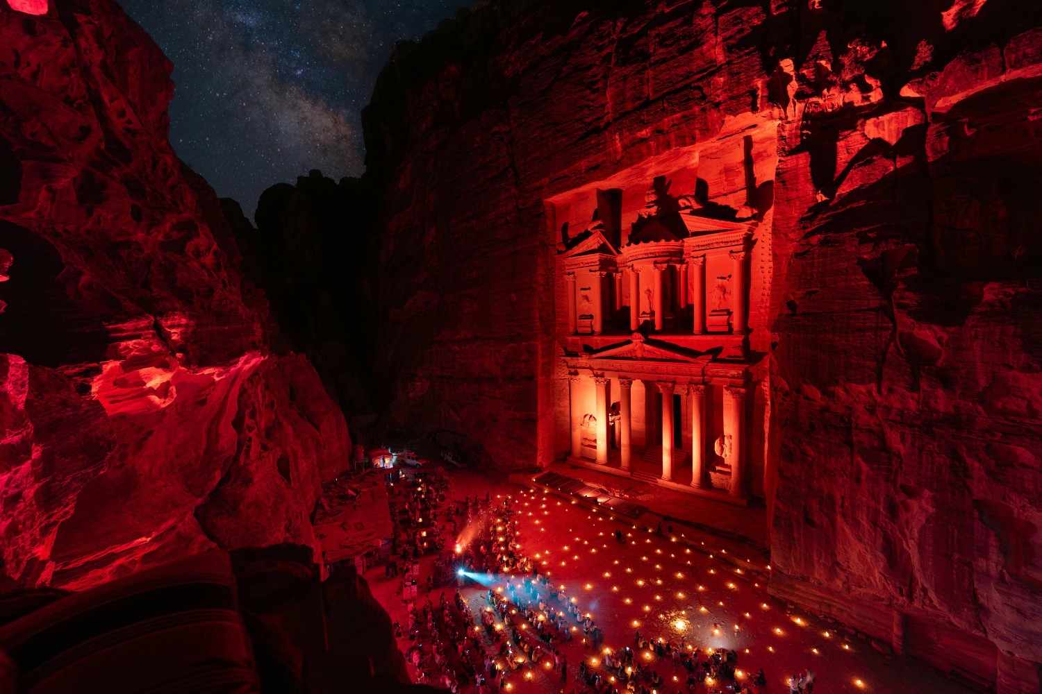 petra night 2 jordan